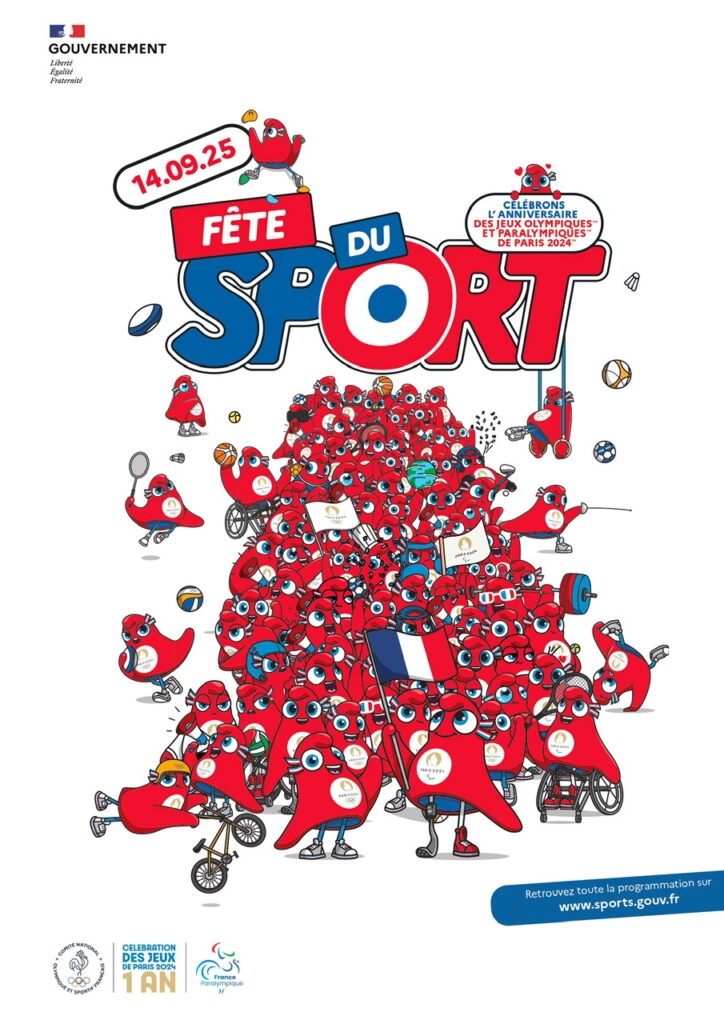 PARTICIPEZ A LA FÊTE DU SPORT – 14 SEPTEMBRE 2025