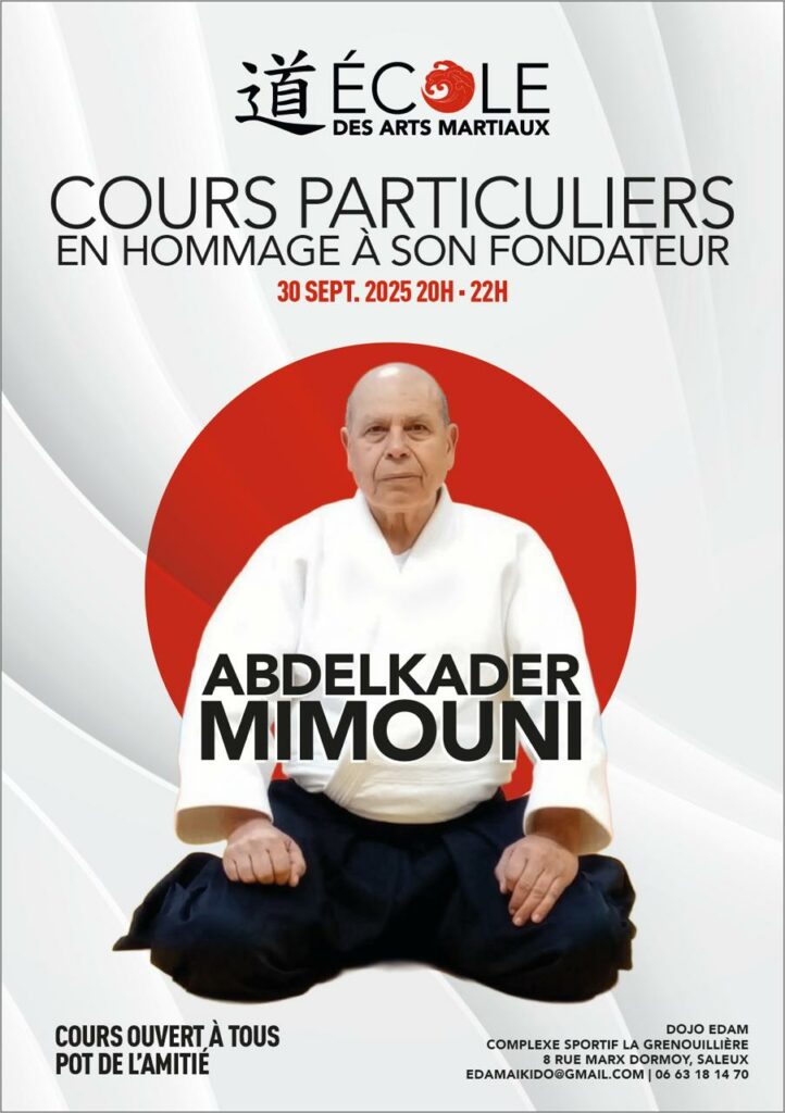 Cours en Hommage à Abdelkader Mimouni le 30 septembre à Saleux