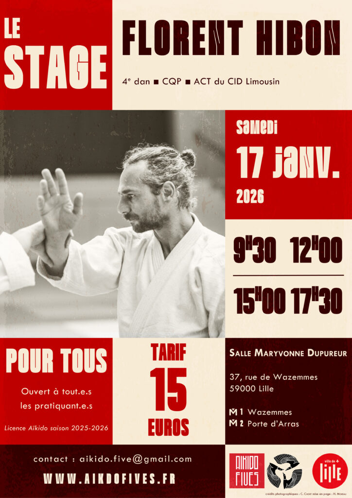 Stage Privé – Lille Fives – Florent HIBON 4° dan