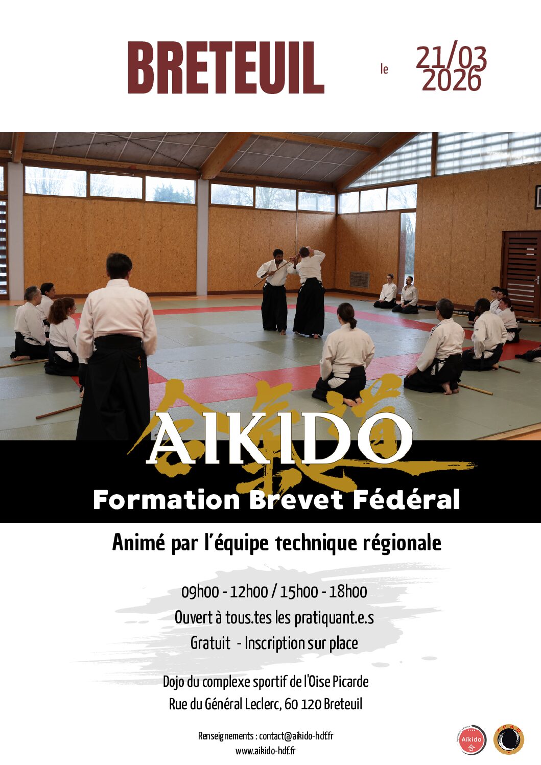 STAGE BREVET FÉDÉRAL – 21/03/2026 – BRETEUIL