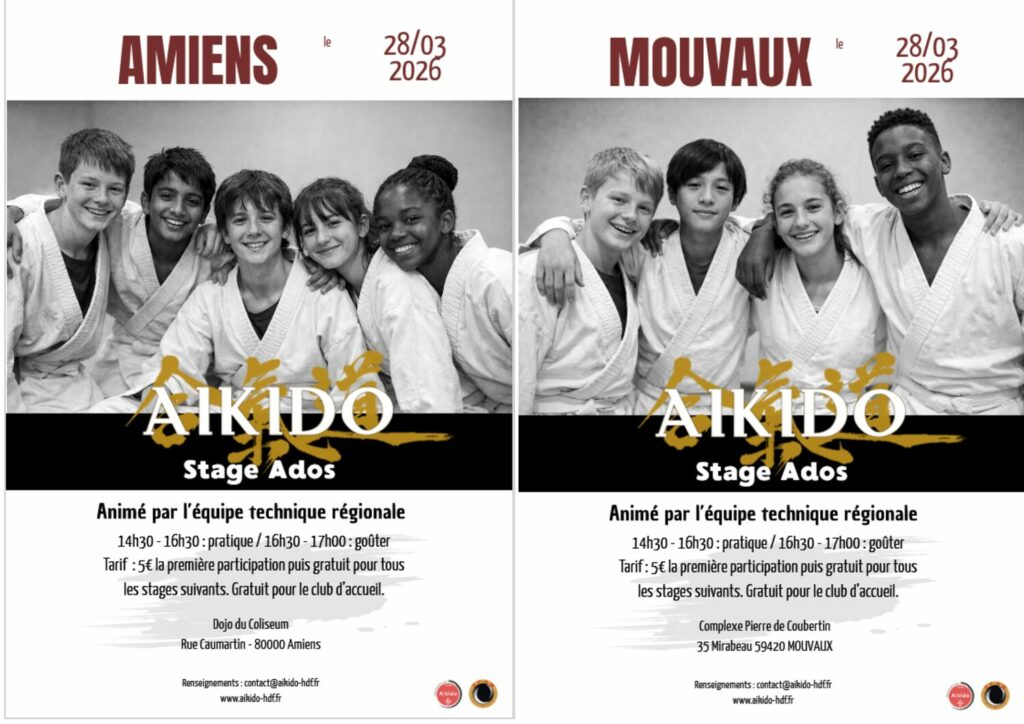 STAGES ADOS – 28/03/2026 – MOUVAUX & AMIENS