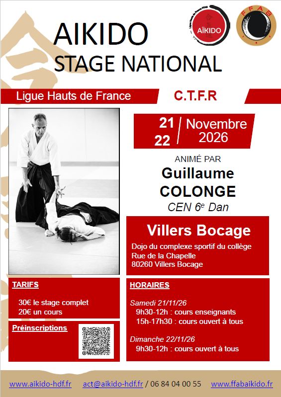 Stage CTFR - Guillaume Colonge